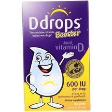 Vitamins & Supplements Ddrops Liquid Vitamin D3 600 IU Drops 0.09 fl oz