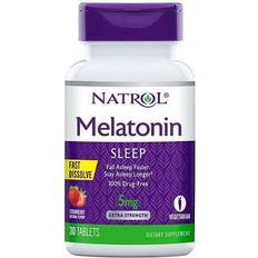 Natrol 5mg Natrol Melatonin 5 mg Fast-Dissolve Strawberry 30.0 ea