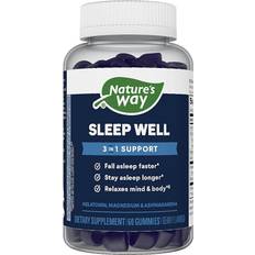 Vitamins & Supplements Natures Way 60-Count Sleep Well Gummies 60 Ct