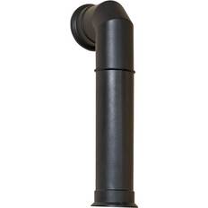 Best Chimneys Adam Black Tall Angled Stove Pipe 21696