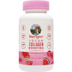 Vandmelon Kosttilskud MaryRuth Organics Veganske Kollagenfremmende Gummier Vandmelon 90 Gummier