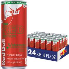 24 oz red bull Red Bull Energy Drink, Watermelon, Edition,8.4 Fl Oz (Pack of 24)