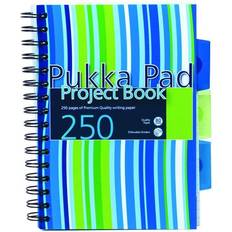 Pink Notepads Pukka Pad A5 Project Book Polypropylene Cover