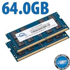 Ddr4 pc4 19200 2400mhz 260 pin sodimm 64.0GB (2x 32GB) 2400MHz DDR4 PC4-19200 SO-DIMM 260 Pin CL17 Memory Upgrade Kit