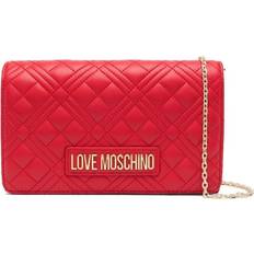 Moschino love Love Moschino Rød Quiltet Aften Skuldertaske - Rød