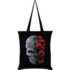 Svarte Stoffvesker Requiem Collective Immortal Bloom Tote Bag