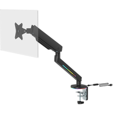 Deltaco Supports d'écran Deltaco RGB Single Support De Table Pour Écran 43,2 cm 81,3 cm Rotatif