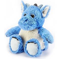 Plush Microwavable 13" Soft Toy Dragon (Blue)