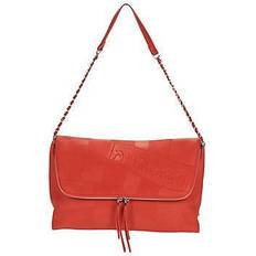 Red - Woman Crossbody Bags Desigual Women's large textured crossbody bag, Red