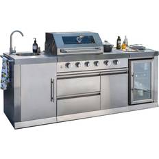 Coperchio Piastre Norfolk Leisure Pro 400 Stainless Steel Outdoor Kitchen