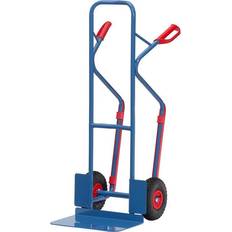 Sackkarren Fetra Stahlrohrkarre B1331L, Luftreifen, Tragkraft 300kg blau