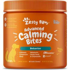 Supplements Pets Zesty Paws Advanced Calming Bites Turkey Supplement