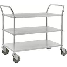 Konga Mekaniska Rullebord 3 hylder, 1070x585x940 mm, 250kg, stål