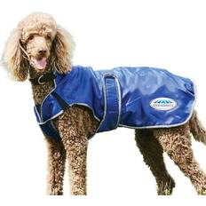 Weatherbeeta Comfitec Windbreaker Free Parka Deluxe Dog Coat Blue/Grey/White