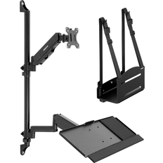 Adjustable tv wall mount Adjustable Wall Mount Workstation, Up