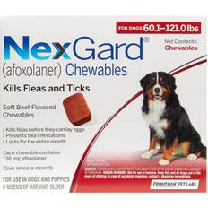 Nexgard Pets Nexgard Chewables for Extra Large Dogs 136mg