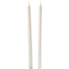 Sirius Lys & Tilbehør Sirius Sille Krone 2-pak LED-Lys, Hvid, 2x35 cm LED-lys 2stk
