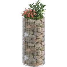 vidaXL Circular Gabion Raised Bed 152016