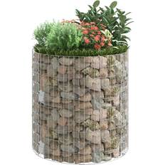 Carrés Potagers Surélevés vente vidaXL Circular Gabion Raised Bed 152018