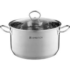 Ambition Acero with lid 6.4 L 24 cm