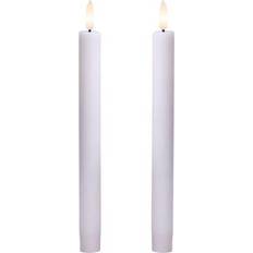 Cozzy Crown White LED-lys 22cm 2stk