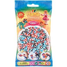 Hama Beads Midi - Stribet Mix 1000stk.