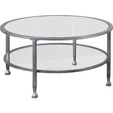 Silver - Wood Coffee Tables Southern Enterprises Brna Coffee Table 36"