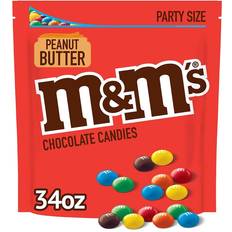 Food & Drinks M&M´S Peanut Butter Chocolate Candies 34oz