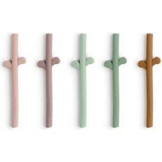 Done By Deer Accessories Done By Deer Peekaboo Silicone Straw 5-pack