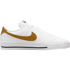 Nike Court Legacy Next Nature W - White/Volt/Black/Gold Suede