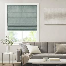 Blue Pleated Blinds Madison Park Leighton 27x64"