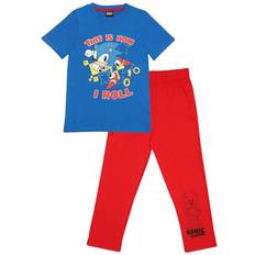 Sonic kläder Maskerad Sonic Kid's Long Pyjamas Set