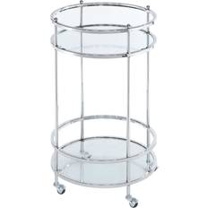 Glass Bar Tables Convenience Concepts Royal Crest Bar Table 20x20"