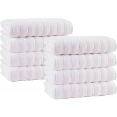 Enchante Home Vague Quick Dry Washcloth 8-pack