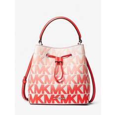 Michael Kors Suri Medium Graphic Logo Print Faux Leather Crossbody Bag