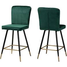 Bar Stools Baxton Studio Preston Bar Stool 42.1" 2