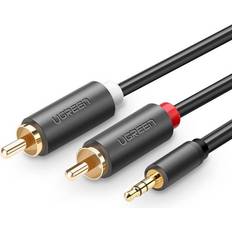 Ugreen rca 3.5mm Ugreen 3.5mm-2RCA 10m
