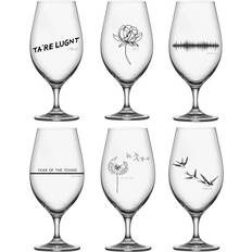 Kosta Boda Don´t Stop The Music Ölglas 40cl 6st