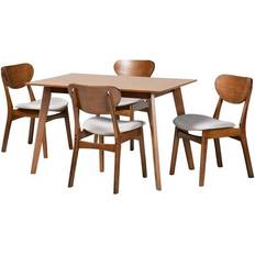 Baxton Studio Katya Dining Set 29.5x47.2" 5