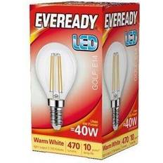 Eveready LED Filament Golf 470LM E14 SES 4W 27000K