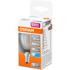 Osram E14 Lampes LED Osram Classic P ampoule LED E14 2,5W 4 000K mate