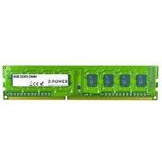 Ddr3 sdram 2-Power mem2205 a arbetsminne (8 GB, 1 600 MHz, DDR3, SDRAM, DIMM, 240-pin, PC3 – grön