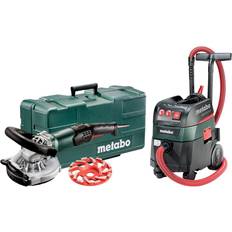 Metabo Renoveringsslip + dammsugare Rsev 19-125 Betong + Asr 35 M Acp