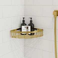 Gold Shower Baskets, Caddies & Soap Shelves Architeckt (PWACCCAD7)