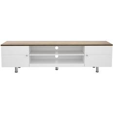 Avf tv stand AVF Whitesands Brooke 1900 White/Rustic Wood TV Bench