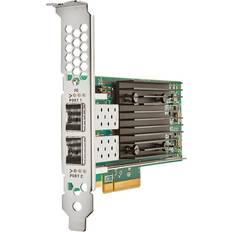 HP Nätverkskort & Bluetooth-adaptrar HP Hewlett Packard Enterprise StoreFabric SN1610Q Dual Port Host bus adapter PCIe 4.0 x8 low profile 32Gb Fibre Channel x 2 for ProLiant DL325 Gen10, DL345 Gen10, DL365 Gen10, DX360 Gen10, XL220n Gen10, XL290n Gen10