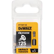 Dewalt DT7382T-QZ Impact Torsion Insert Screwdriver Bits TX25 25mm Pack of 5