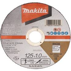 Makita Slipskivor Elverktygstillbehör Makita Kapskiva E-03040; 125x1 mm