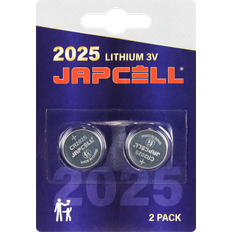 Cr2025 batteries Japcell Lithium CR2025 Batteri 2-Pack