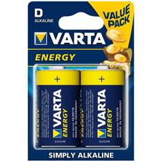 Varta 4120 2 st Alkaliska batterier ENERGY D 1,5V